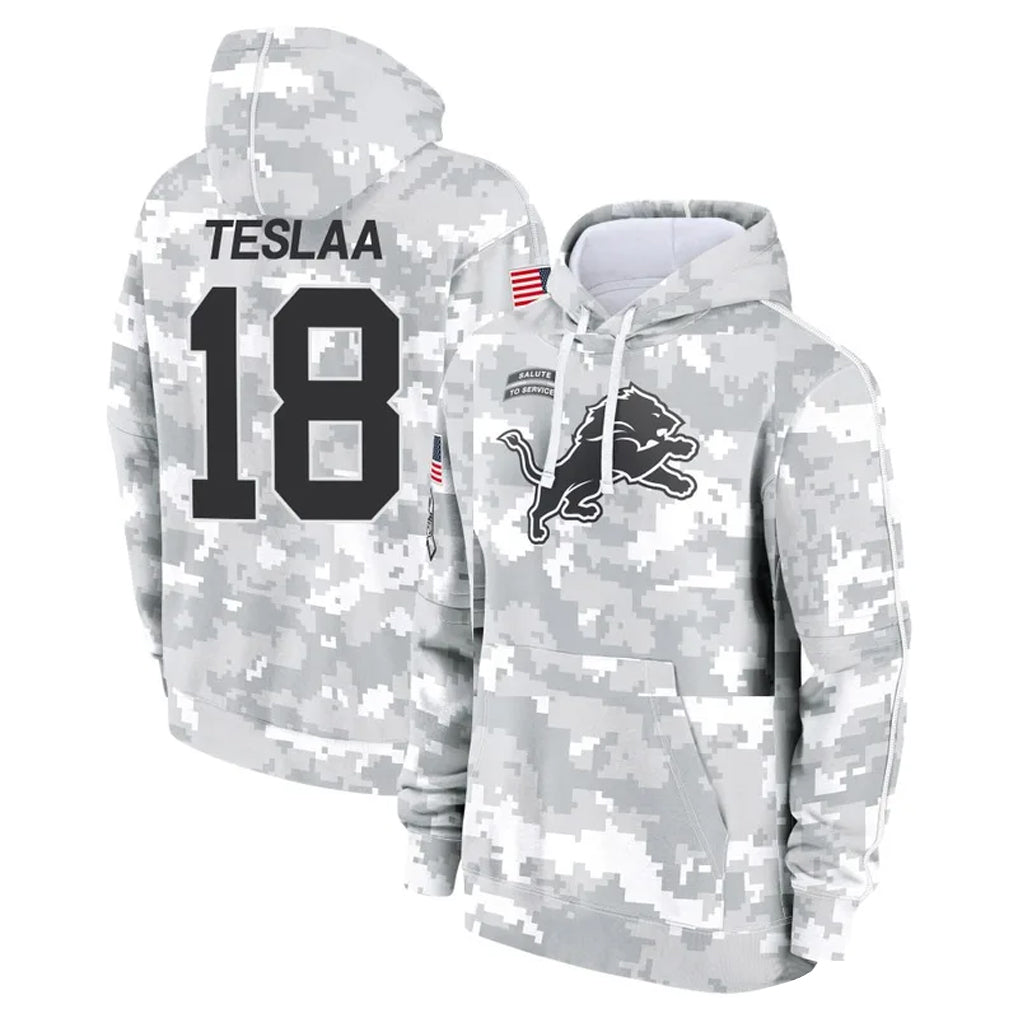 Custom #18 TESLAA Pro Stitched Jersey - Premium Edition
