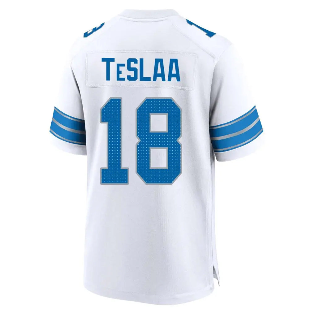 Custom #18 TESLAA Pro Stitched Jersey - Premium Edition