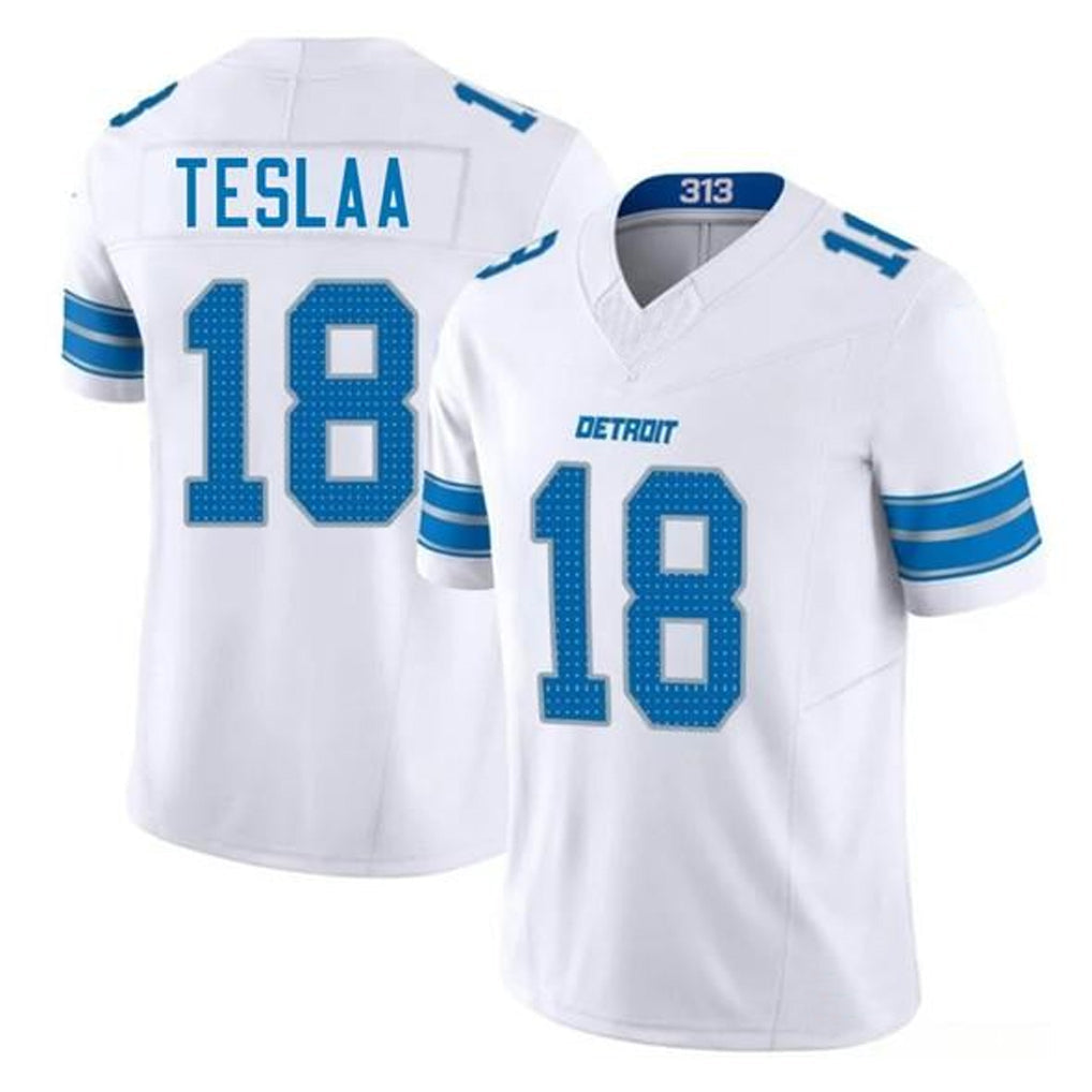 Custom #18 TESLAA Pro Stitched Jersey - Premium Edition