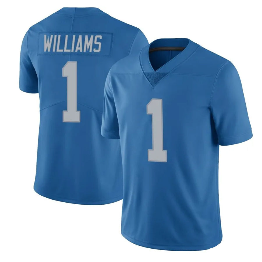Custom #1 WILLIAMS Pro Stitched Jersey - Premium Edition