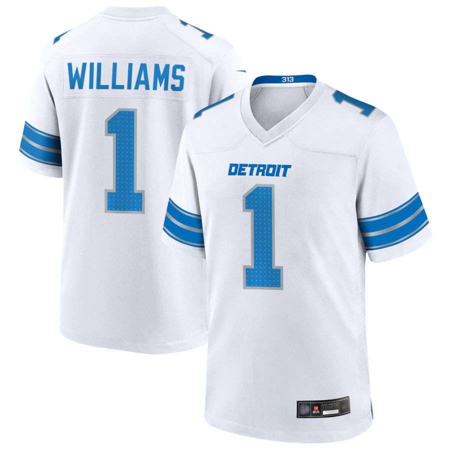 Custom #1 WILLIAMS Pro Stitched Jersey - Premium Edition