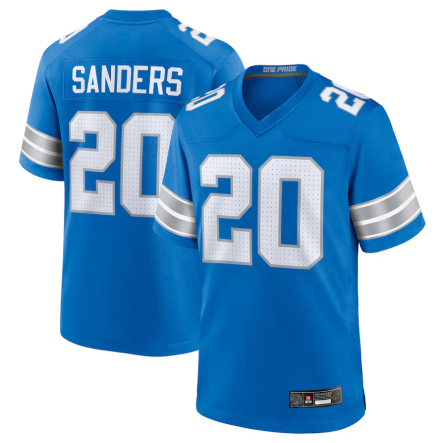 Custom #20 SANDERS Pro Stitched Jersey - Premium Edition