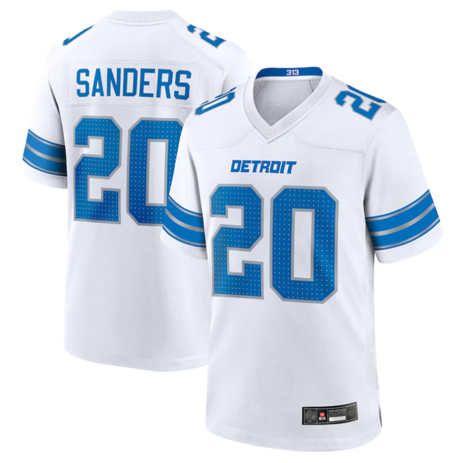 Custom #20 SANDERS Pro Stitched Jersey - Premium Edition