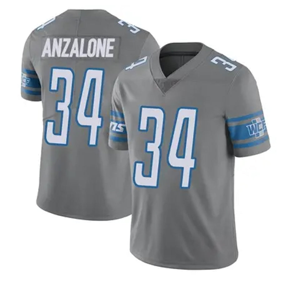 Custom #34 ANZALONE Pro Stitched Jersey - Premium Edition