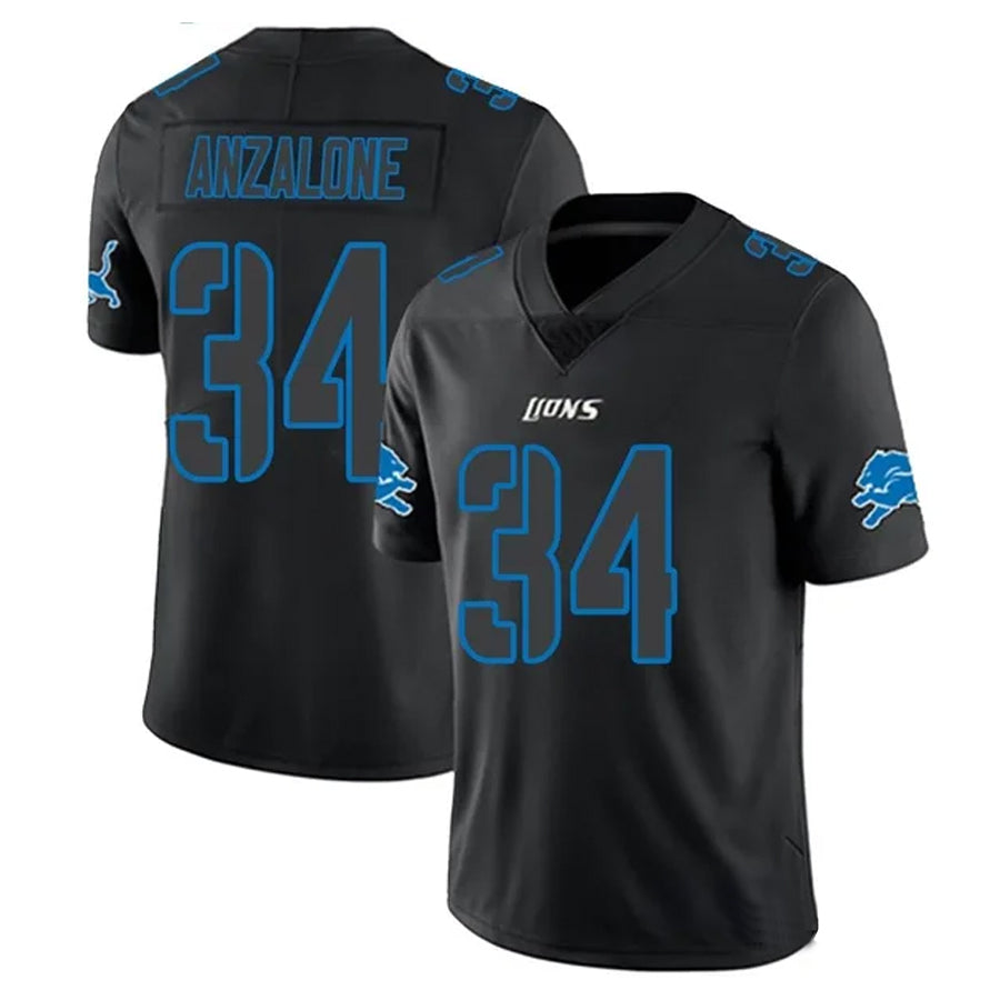 Custom #34 ANZALONE Pro Stitched Jersey - Premium Edition