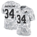 Custom #34 ANZALONE Pro Stitched Jersey - Premium Edition