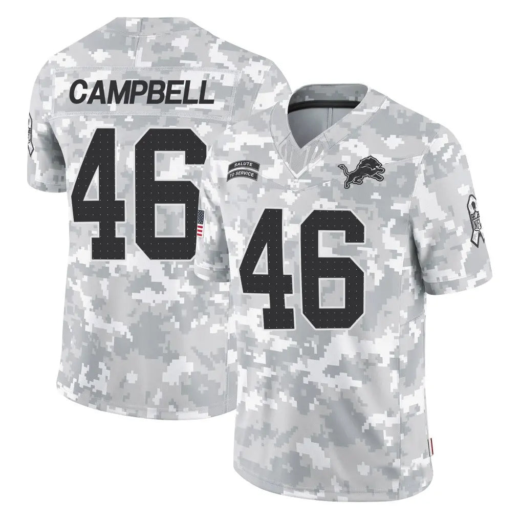 Custom #46 CAMPBELL Pro Stitched Jersey - Premium Edition