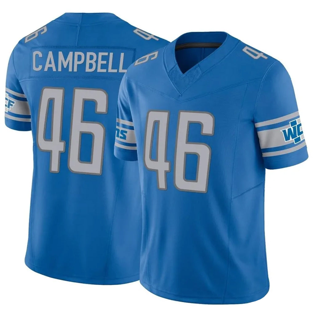 Custom #46 CAMPBELL Pro Stitched Jersey - Premium Edition