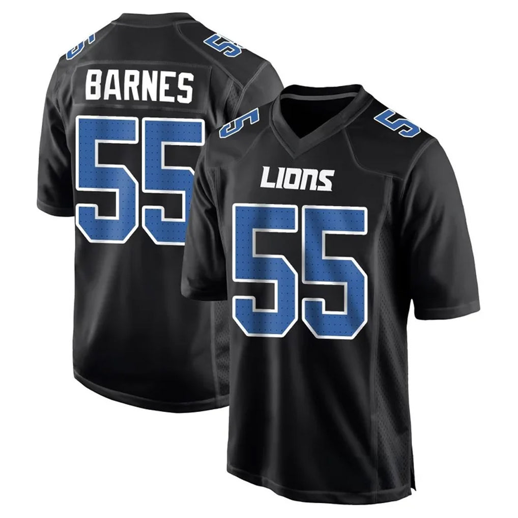 Custom #55 BARNES Pro Stitched Jersey - Premium Edition