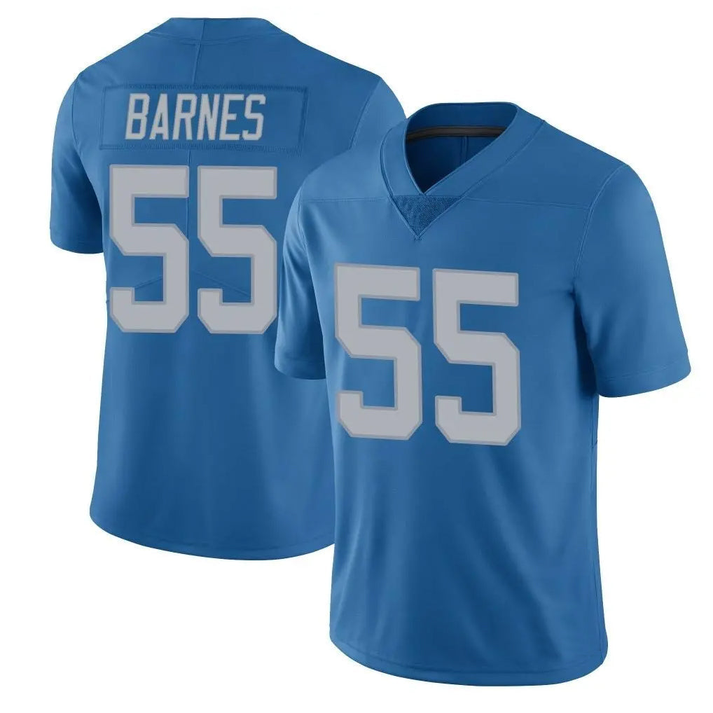 Custom #55 BARNES Pro Stitched Jersey - Premium Edition