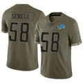 Custom #58 SEWELL Pro Stitched Jersey - Premium Edition