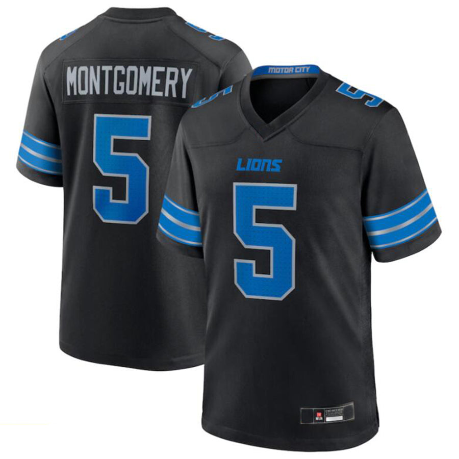 Custom #5 MONTGOMERY Pro Stitched Jersey - Premium Edition