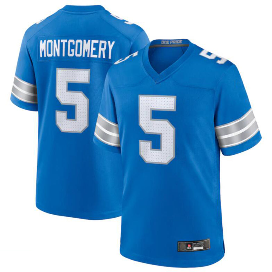 Custom #5 MONTGOMERY Pro Stitched Jersey - Premium Edition