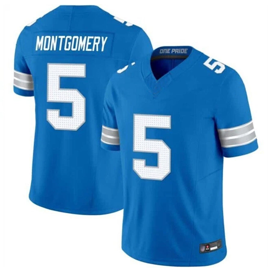 Custom #5 MONTGOMERY Pro Stitched Jersey - Premium Edition