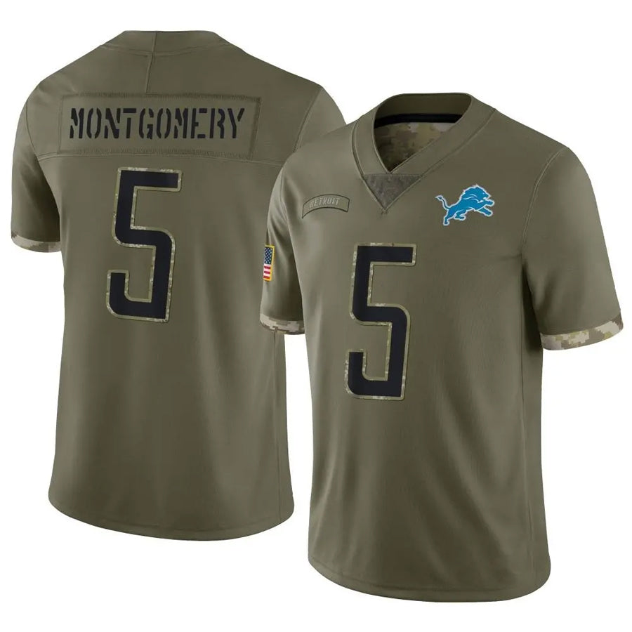 Custom #5 MONTGOMERY Pro Stitched Jersey - Premium Edition