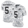 Custom #5 MONTGOMERY Pro Stitched Jersey - Premium Edition