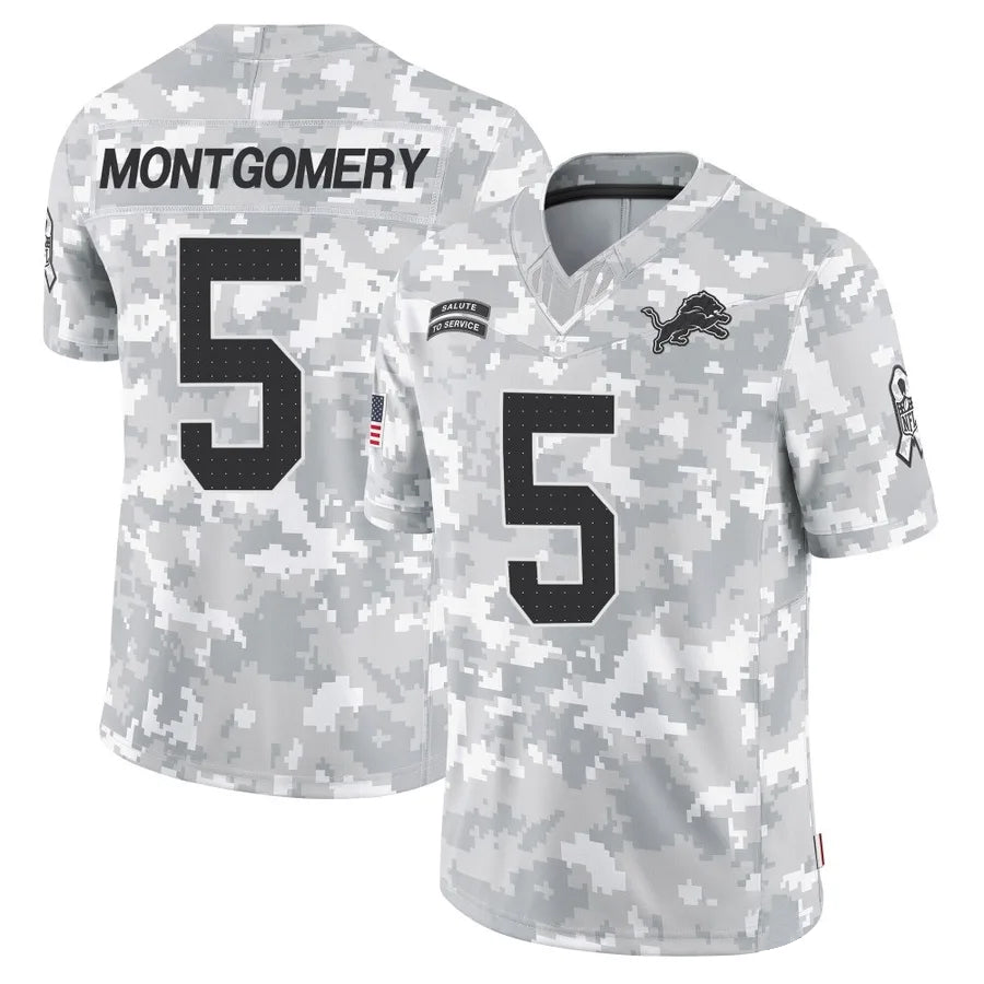 Custom #5 MONTGOMERY Pro Stitched Jersey - Premium Edition