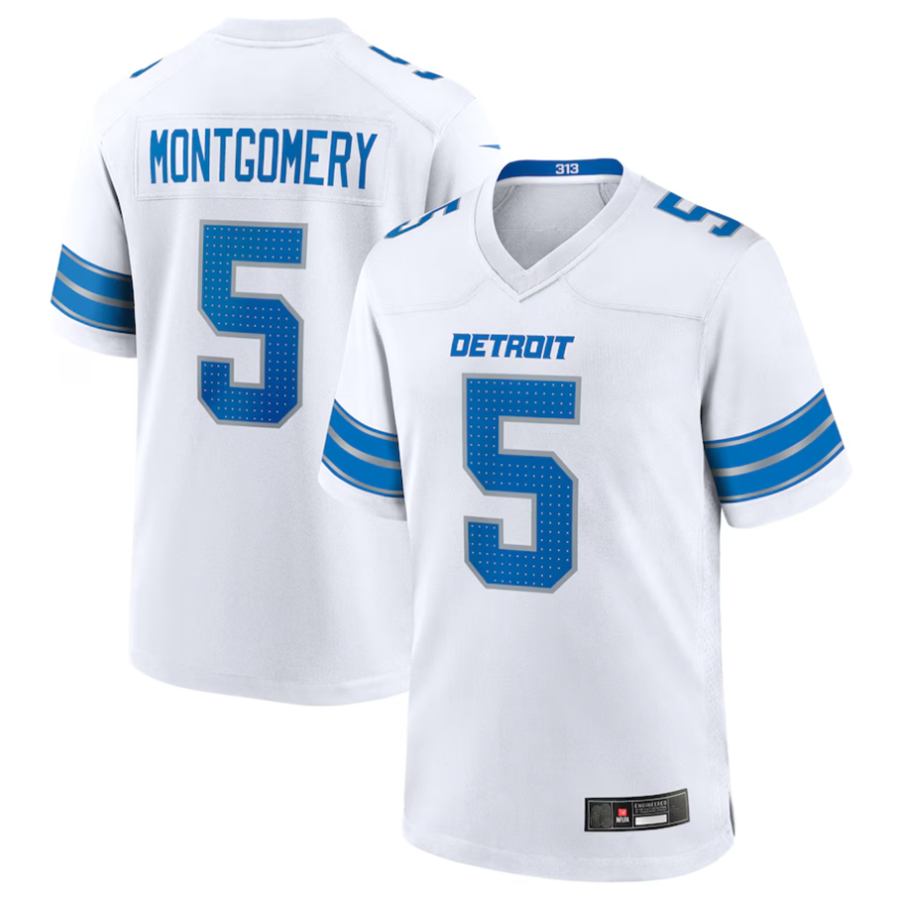 Custom #5 MONTGOMERY Pro Stitched Jersey - Premium Edition