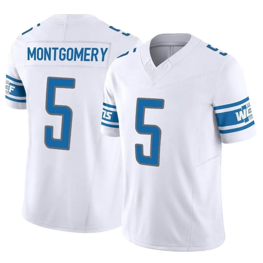 Custom #5 MONTGOMERY Pro Stitched Jersey - Premium Edition