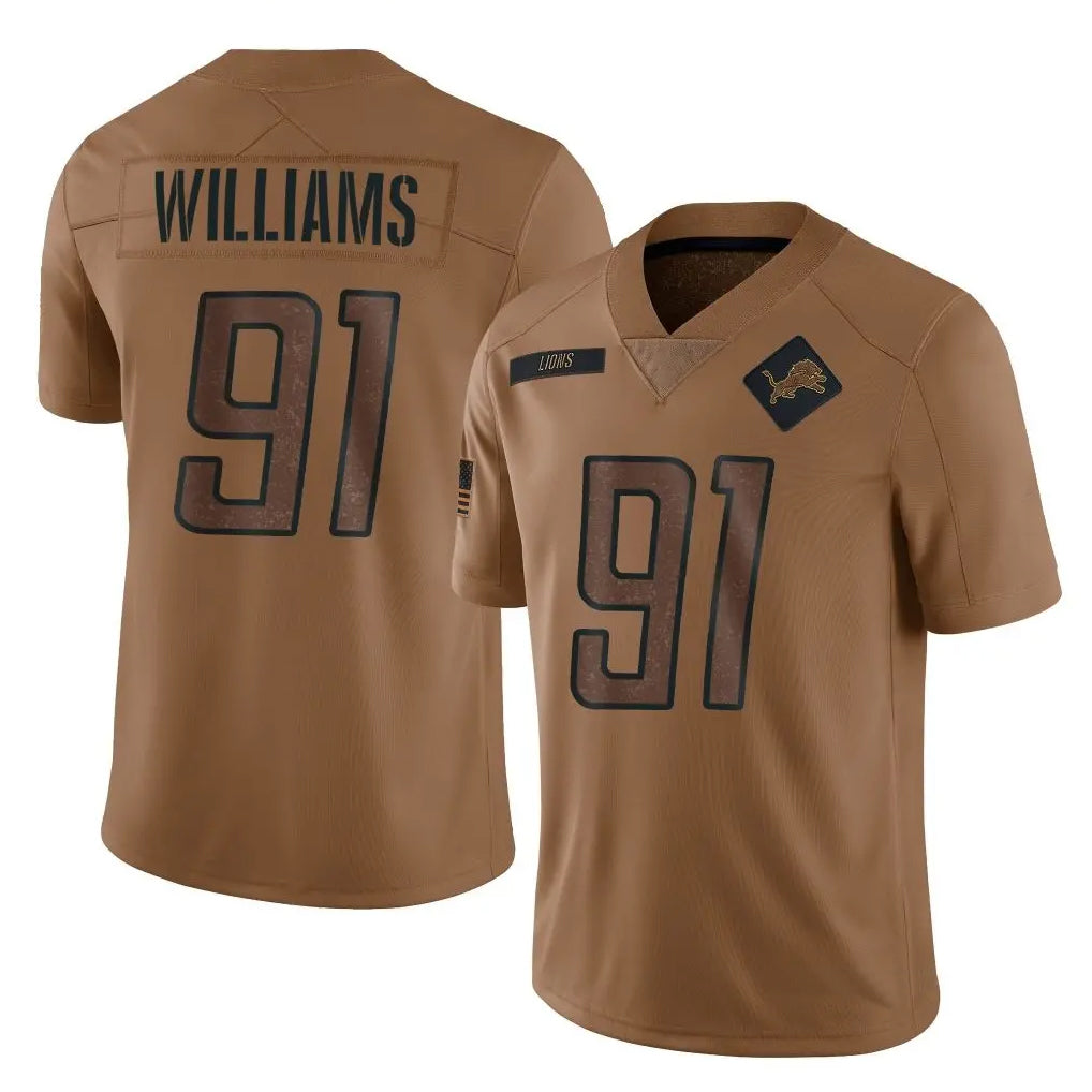 Custom #91 WILLIAMS Pro Stitched Jersey - Premium Edition