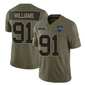 Custom #91 WILLIAMS Pro Stitched Jersey - Premium Edition