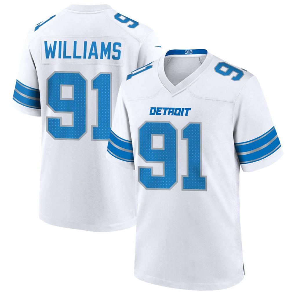 Custom #91 WILLIAMS Pro Stitched Jersey - Premium Edition