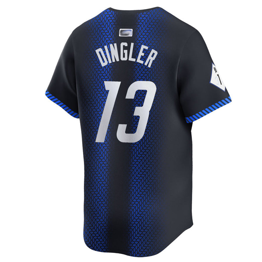 Custom #13 City Connect DET Baseball Shirt Top