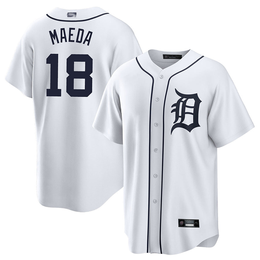 Custom #18 DET Baseball Shirt Top