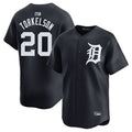 Custom #20 Black DET Baseball Shirt Top