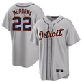 Custom #22 Gray DET Baseball Shirt Top