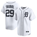 Custom #29 White DET Baseball Shirt Top