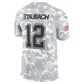 Custom #12 STAUBACH Pro Stitched Jersey - Premium Edition