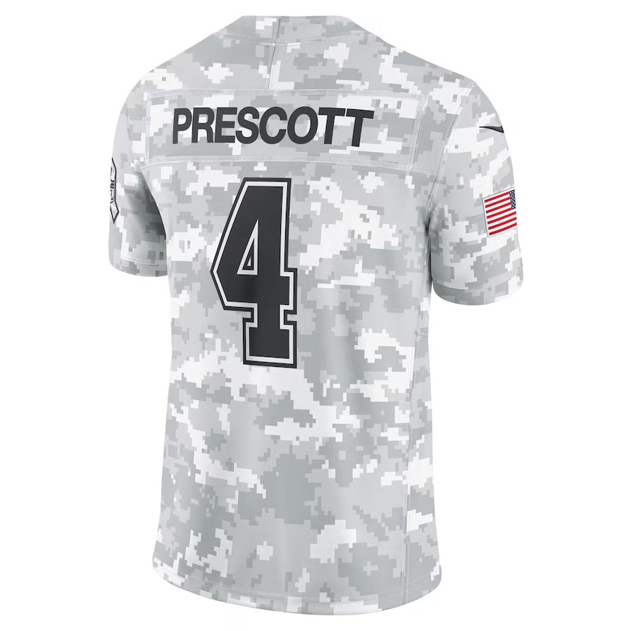 Custom #4 PRESCOTT Pro Stitched Jersey - Premium Edition