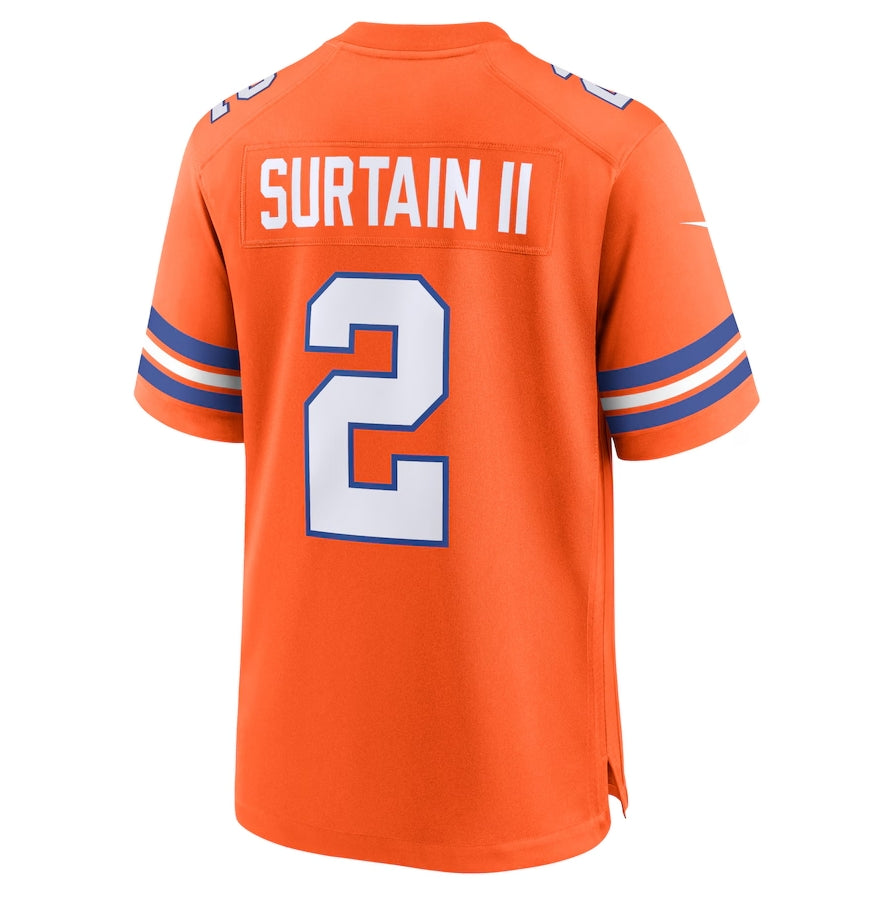 Custom #2 SURTAIN Pro Stitched Jersey - Premium Edition