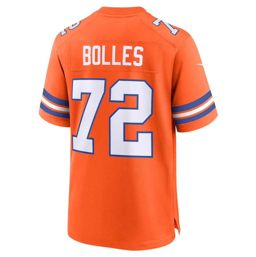 Custom #72 BOLLES Pro Stitched Jersey - Premium Edition