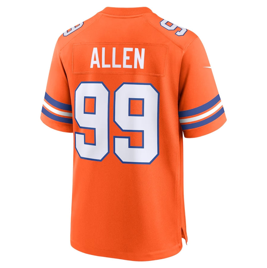 Custom #99 ALLEN Pro Stitched Jersey - Premium Edition