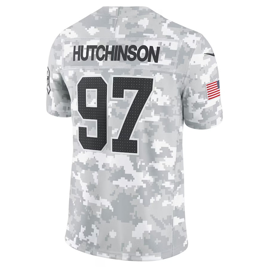 Custom #97 HUTCHINSON Pro Stitched Jersey - Premium Edition