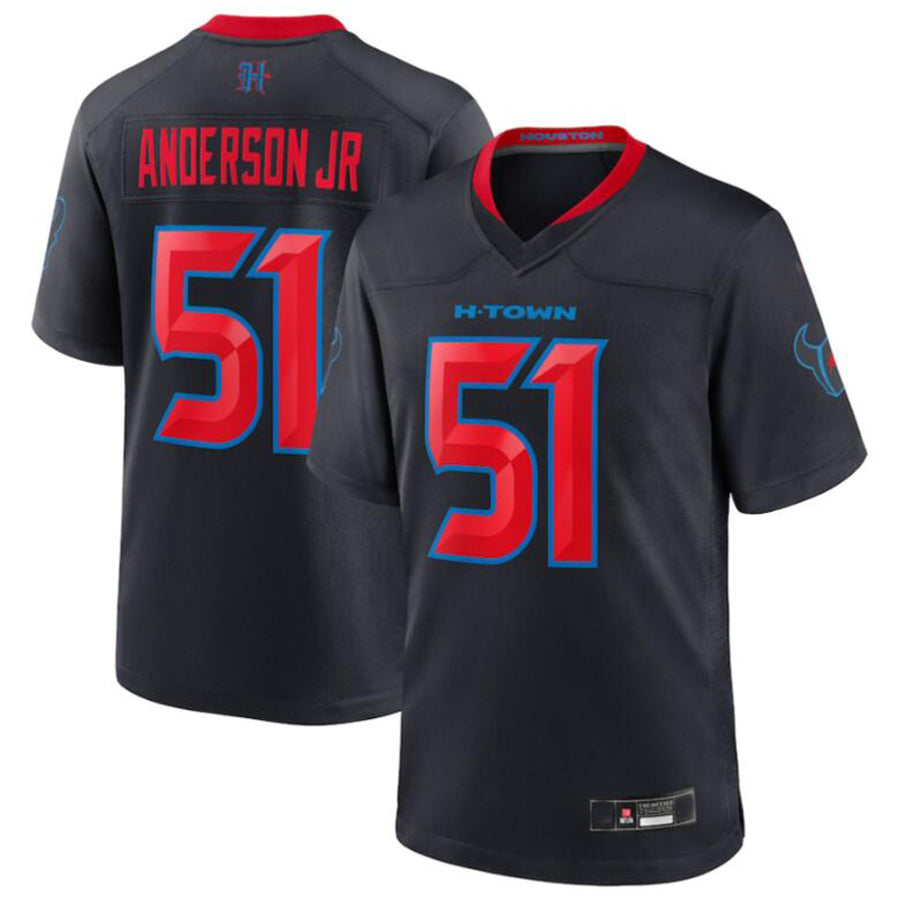 Custom #51 ANDERSON Pro Stitched Jersey - Premium Edition