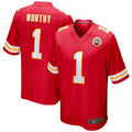 Custom #1 WORTHY Pro Stitched Jersey - Premium Edition