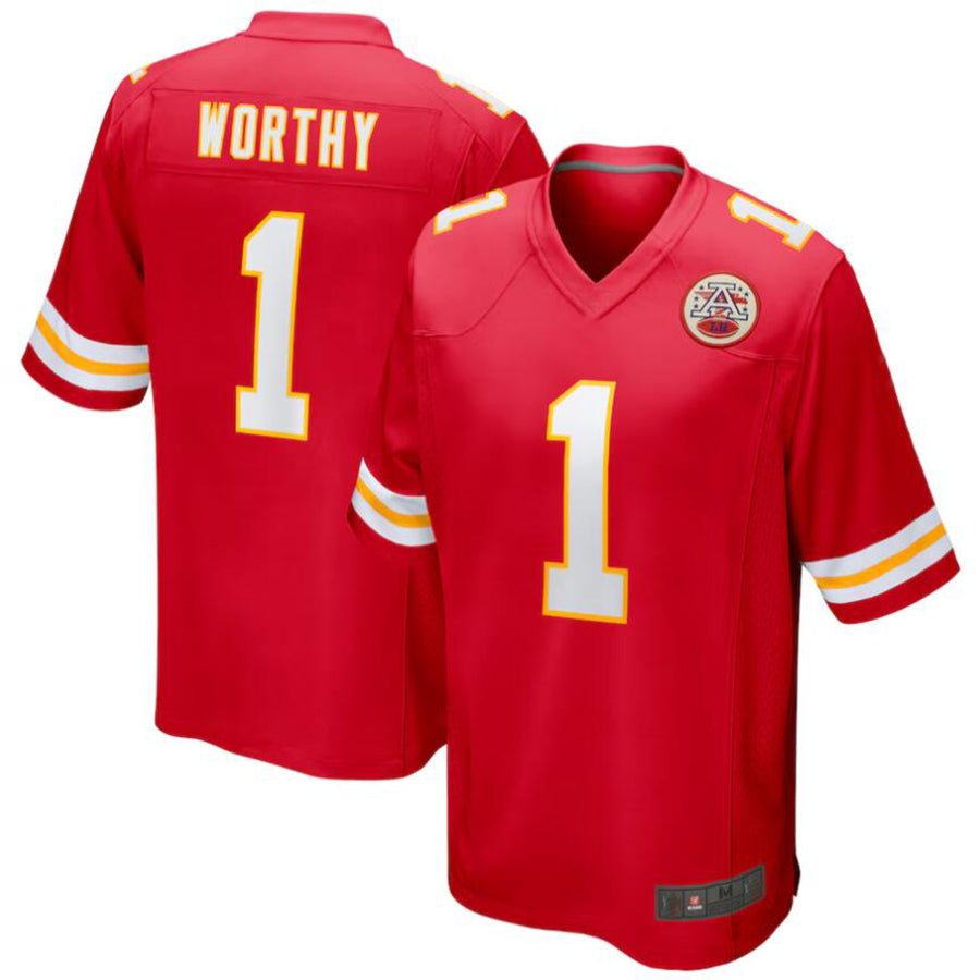 Custom #1 WORTHY Pro Stitched Jersey - Premium Edition