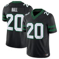 Custom #20 Black NYJ Football Shirt Top
