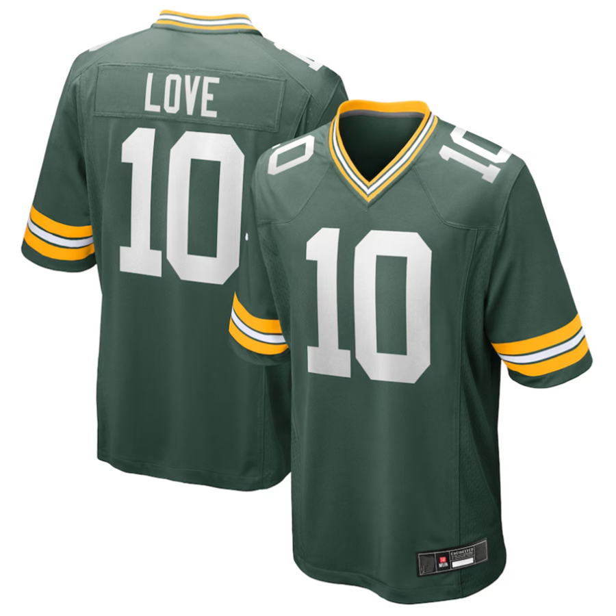 Custom #10 LOVE Pro Stitched Jersey - Premium Edition