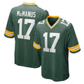 Custom #17 Green GB Football Shirt Top