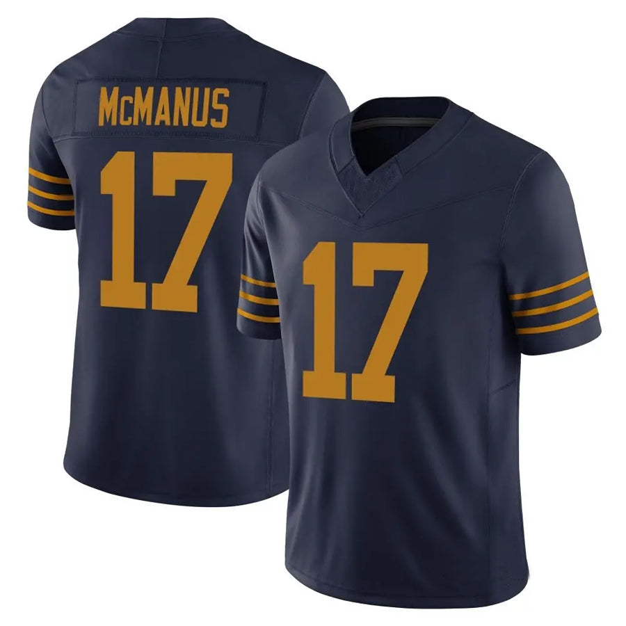 Custom #17 MCMANUS Pro Stitched Jersey - Premium Edition