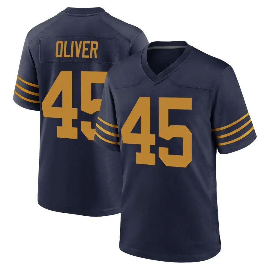 Custom #45 OLIVER Pro Stitched Jersey - Premium Edition