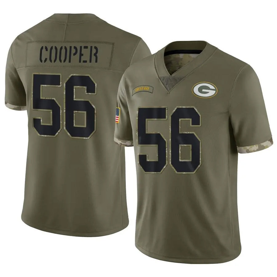 Custom #56 COOPER Pro Stitched Jersey - Premium Edition