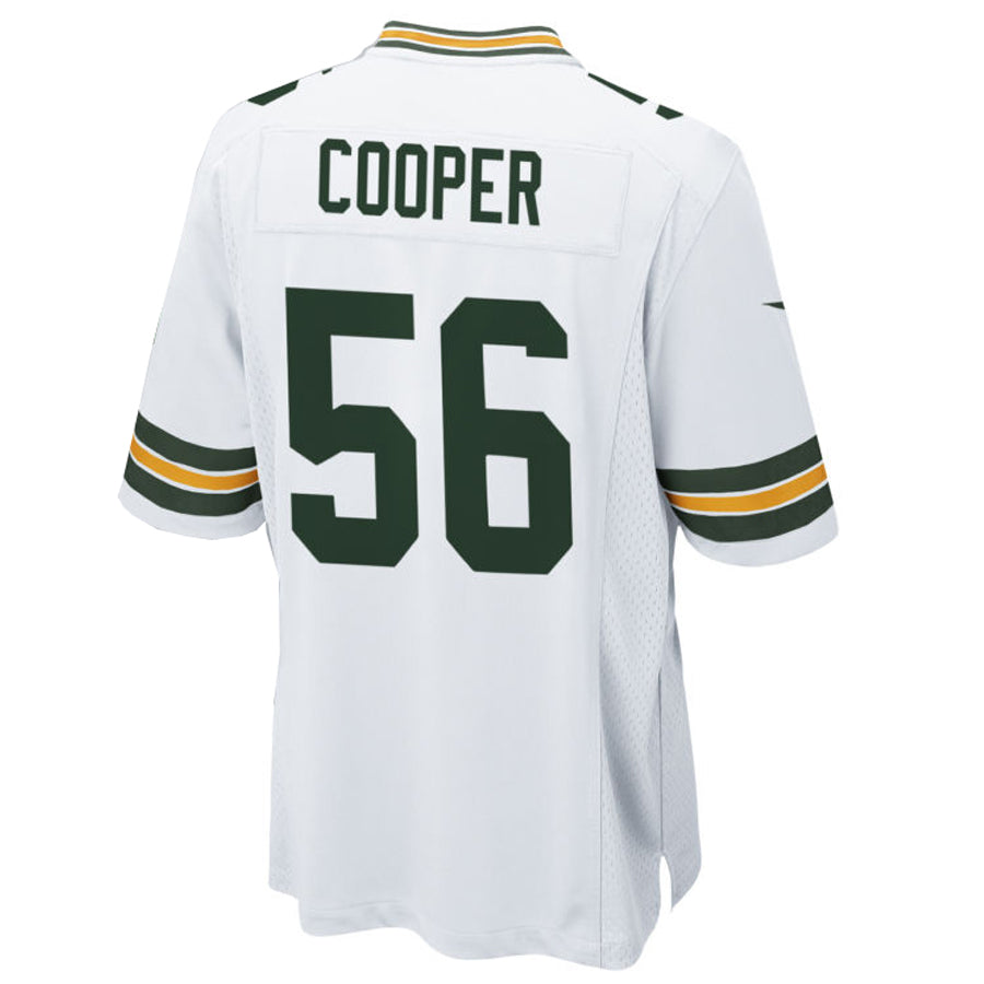 Custom #56 White GB Football Shirt Top
