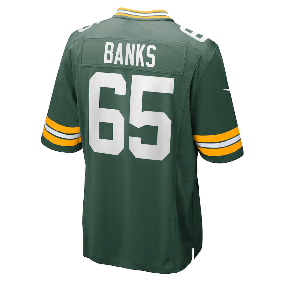 Custom #65 Green GB Football Shirt Top