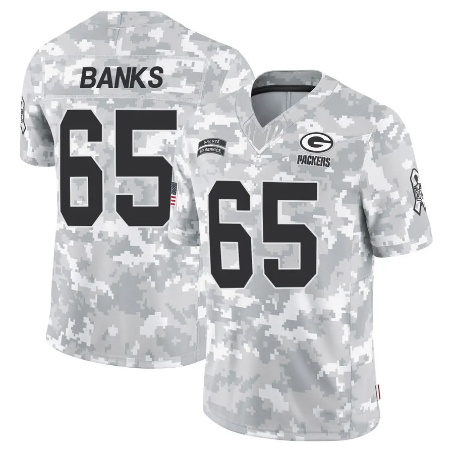 Custom #65 BANKS Pro Stitched Jersey - Premium Edition