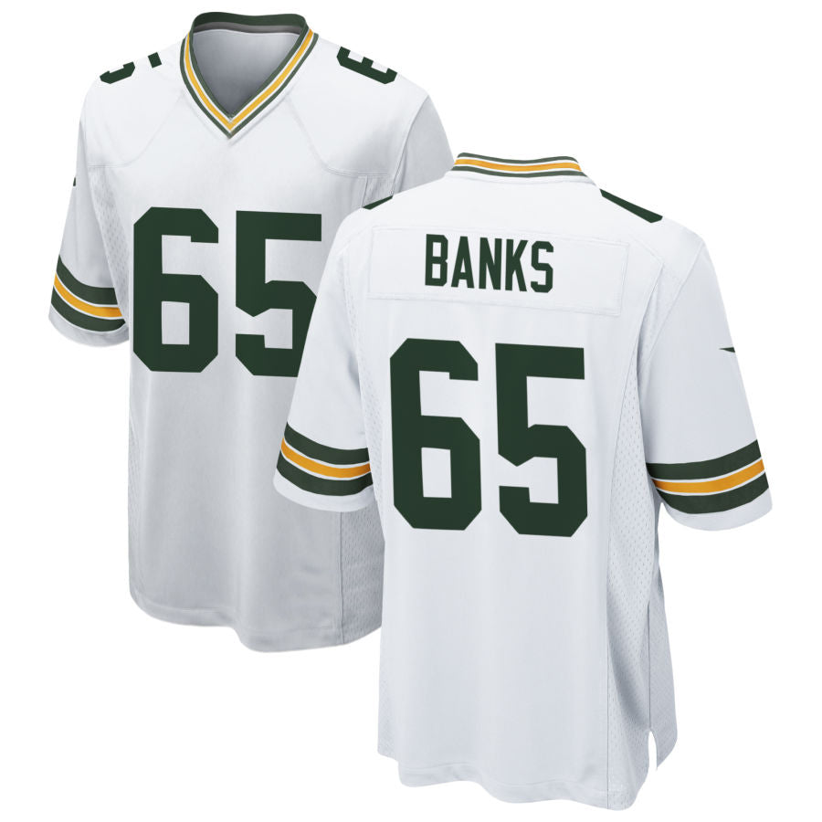 Custom #65 BANKS Pro Stitched Jersey - Premium Edition
